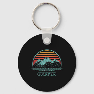 Porte-clés Style Oregon Retro Mountain Randonnées 80s