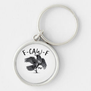Porte-clés Style Rétro Classique Corbeau F Caw F