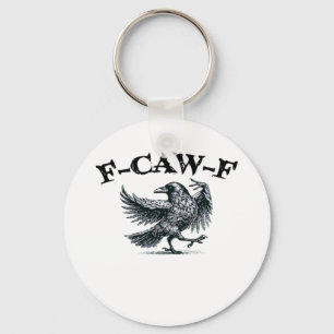 Porte-clés Style Rétro F-Caw-F