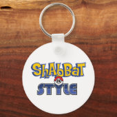 Porte-clés Style Shabbat (Recto)