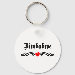 Porte-clés Style tatouage du Zimbabwe