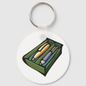 Porte-clés Stylos Dans Une Boîte (Verso)