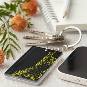 Porte-clés SU 25 Grach Soviet Frogfoot Plane Croquis