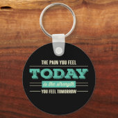 Porte-clés Succès, Objectifs Attitude Citation Motivationnell (Recto)