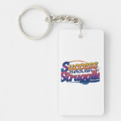 Porte-clés "Success Through Struggle"  (Devant)