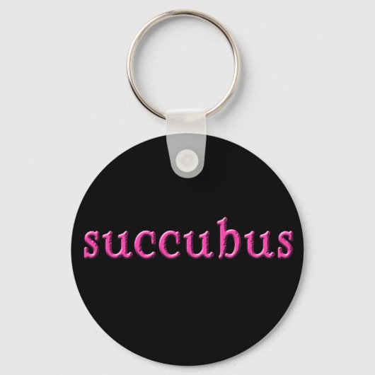 Porte-clés SUCCUBUS Succubus Halloween Tee (Recto)