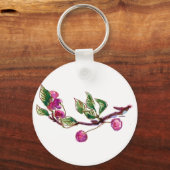 Porte-clés Succursale de cerise (Recto)