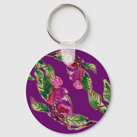 Porte-clés Succursale de cerise (Recto)