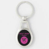 Porte-clés SUCKS...Cancer du sein (Devant)