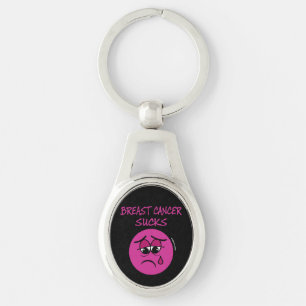 Porte-clés SUCKS...Cancer du sein