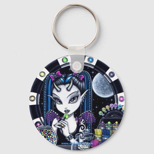 Porte-clés "Sucre" Magasin de bonbons Porte - clé (Recto)