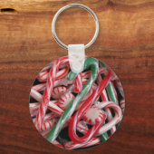 Porte-clés Sucres de canne et menthe de Noël (Recto)