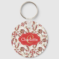 Sucres de canne rétro festifs Motif Monogramme