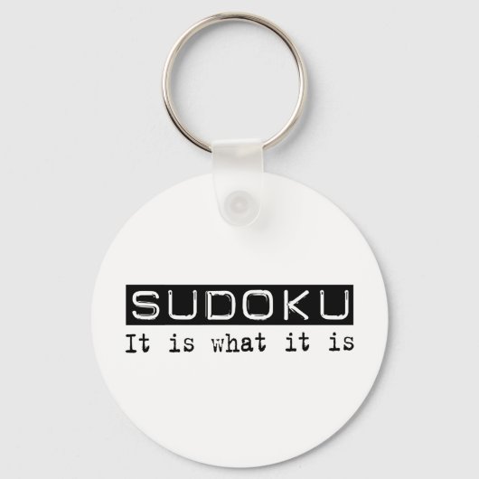 Porte-clés Sudoku C'Est (Recto)