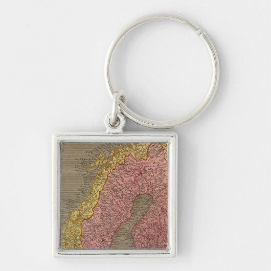 Porte-clés Suède, Danemark, Norvège (Devant)
