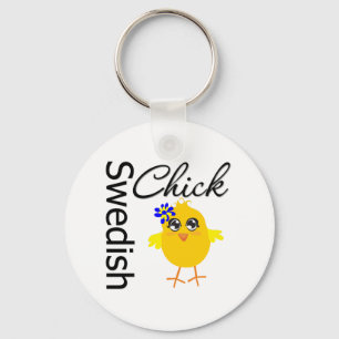Porte-clés Suédois Chick