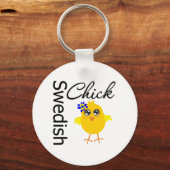 Porte-clés Suédois Chick (Recto)