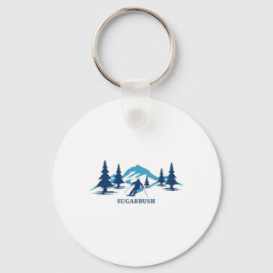 Porte-clés Sugarbush Vermont Ski Snowboard à Vermo
