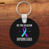 Porte-clés Suicide Awareness Suprt Suicide Prevention Awarene (Recto)