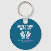 Porte-clés Suicide Prevention Suprt Break Stigma Suicide Awar (Recto)