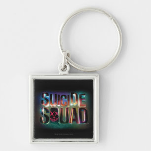 Porte-clés Suicide Squad   Colorful Glow Logo