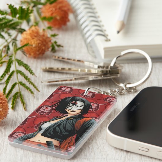 Porte-clés Suicide Squad | Katana Comic Book Art (Devant droit)