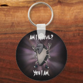 Porte-clés Suis-je Webad Heavy Metal Cartoon (Recto)