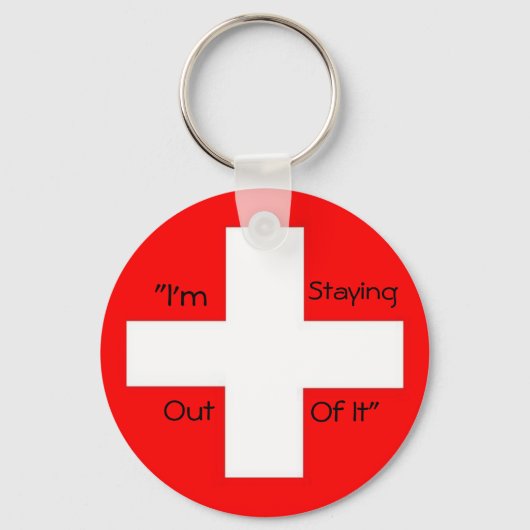 Porte-clés Suisse - Customisée (Recto)