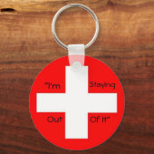 Porte-clés Suisse - Customisée (Recto)