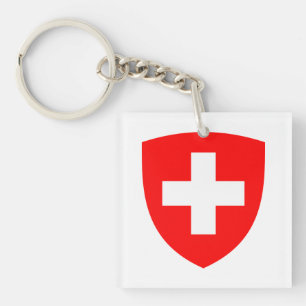 Porte-clés Suisse pays blason armoiries symbole emblème suiss