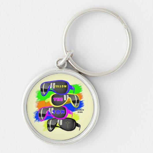 Porte-clés Suivez le Porte - clé Fils (Devant)