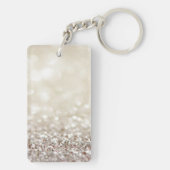 Porte-clés Suivez vos rêves, Glittery, Bokeh, Talons, (Dos)