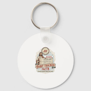 Porte-clés Suivi de Jésus Suivi de l'habitude de la foi Jésus