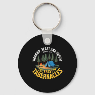 Porte-clés Sukkot _ Jours de fête hébreux israélites _ Fête d