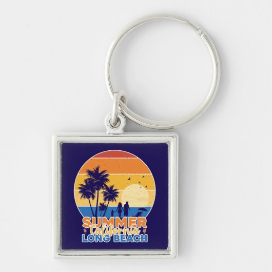 Porte-clés Summer California Long Beach-66594 (Devant)
