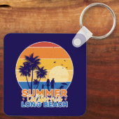 Porte-clés Summer California Long Beach-66594 (Verso)