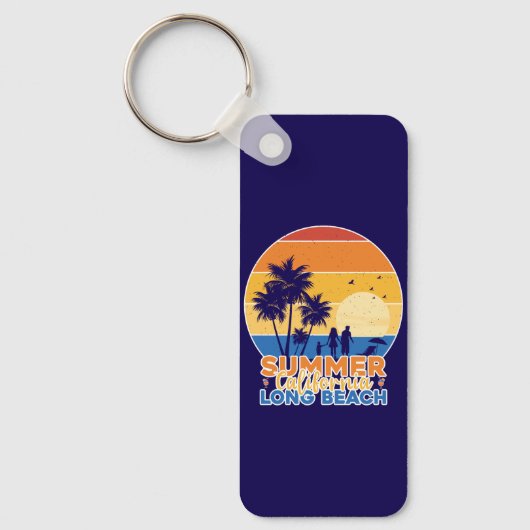 Porte-clés Summer California Long Beach-66594 (Recto)