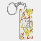 Porte-clés Summer Fruits and Ice-Cream Fun (Devant gauche)