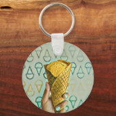 Porte-clés Summer ice cream lovers (Recto)