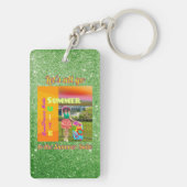 Porte-clés Summer Suite Green Background (Dos)