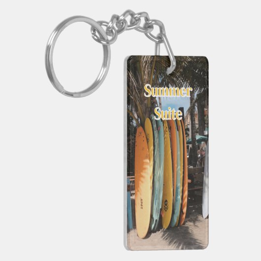 Porte-clés Summer Suite Surfboards (Devant gauche)
