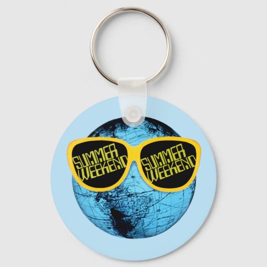 Porte-clés  Summer Weekend - Habillage promotionnel (Recto)