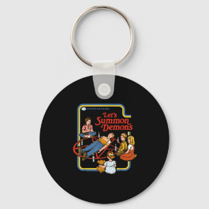 Porte-clés Summon Demons Occult Retro Vintage Funny Adul