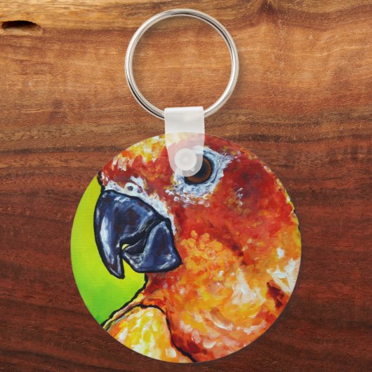 Porte-clés Sun Conure (Recto)