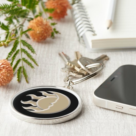 Porte-clés Sun et lune (Côté)