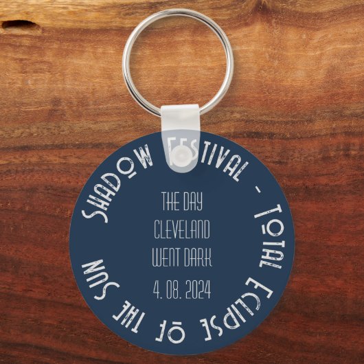 Porte-clés Sun Goddess Total Solaire Eclipse Ajouter un événe (Verso)