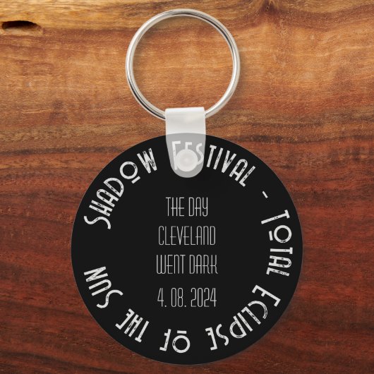 Porte-clés Sun Maiden Total Solaire Eclipse Ajouter un événem (Verso)