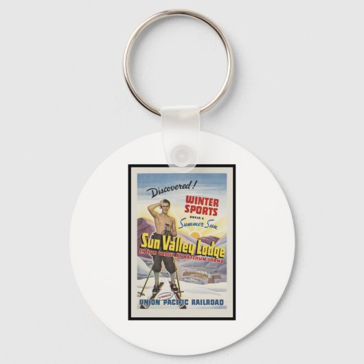 Porte-clés Sun Valley Lodge Idaho (Recto)