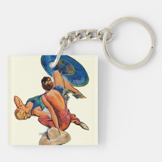 Porte-clés Sunbathers (Dos)