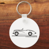 Porte-clés Sunbeam Alpine 1953 (Recto)